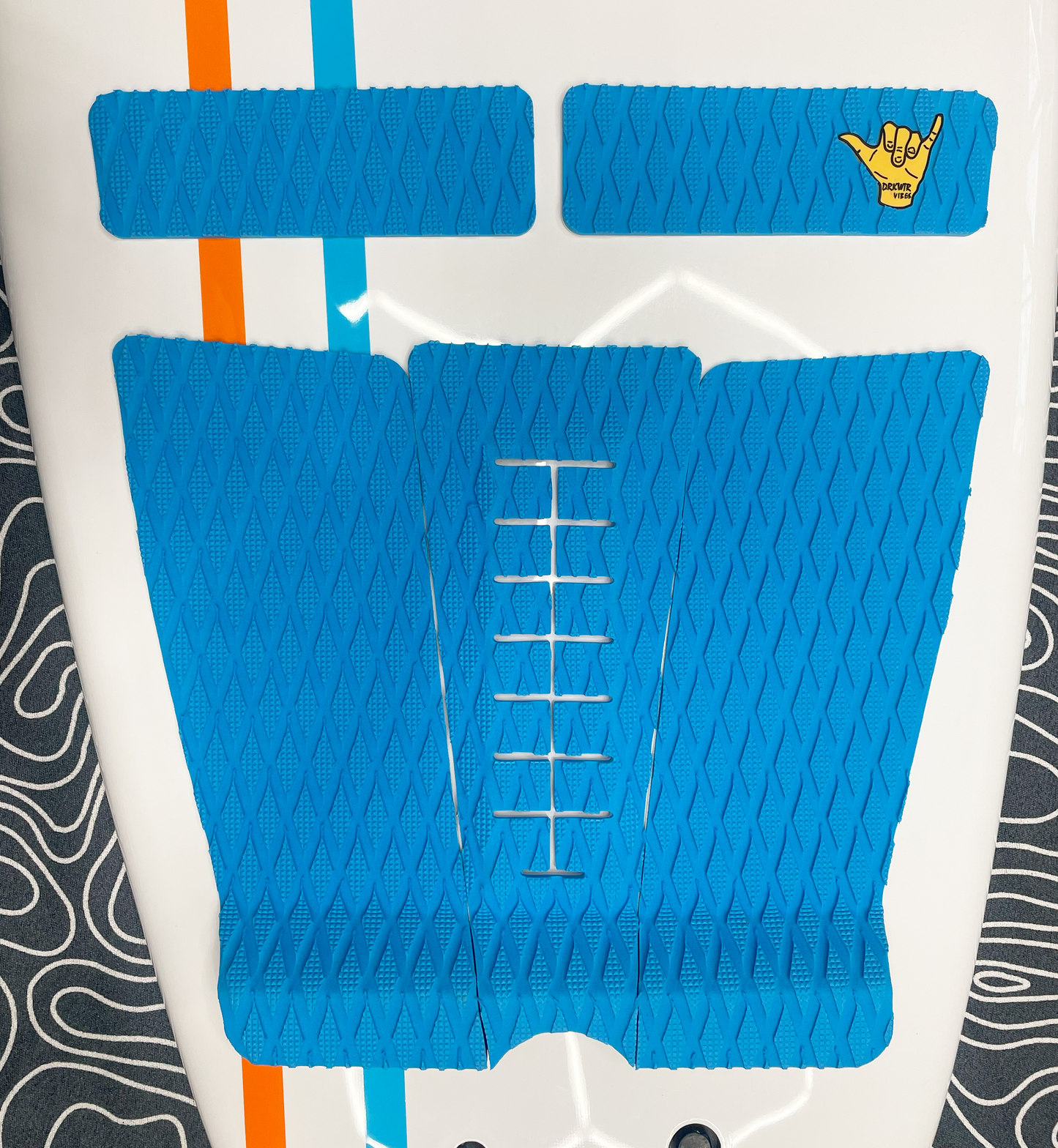 BLUE 5pc TAIL TRACTION SET