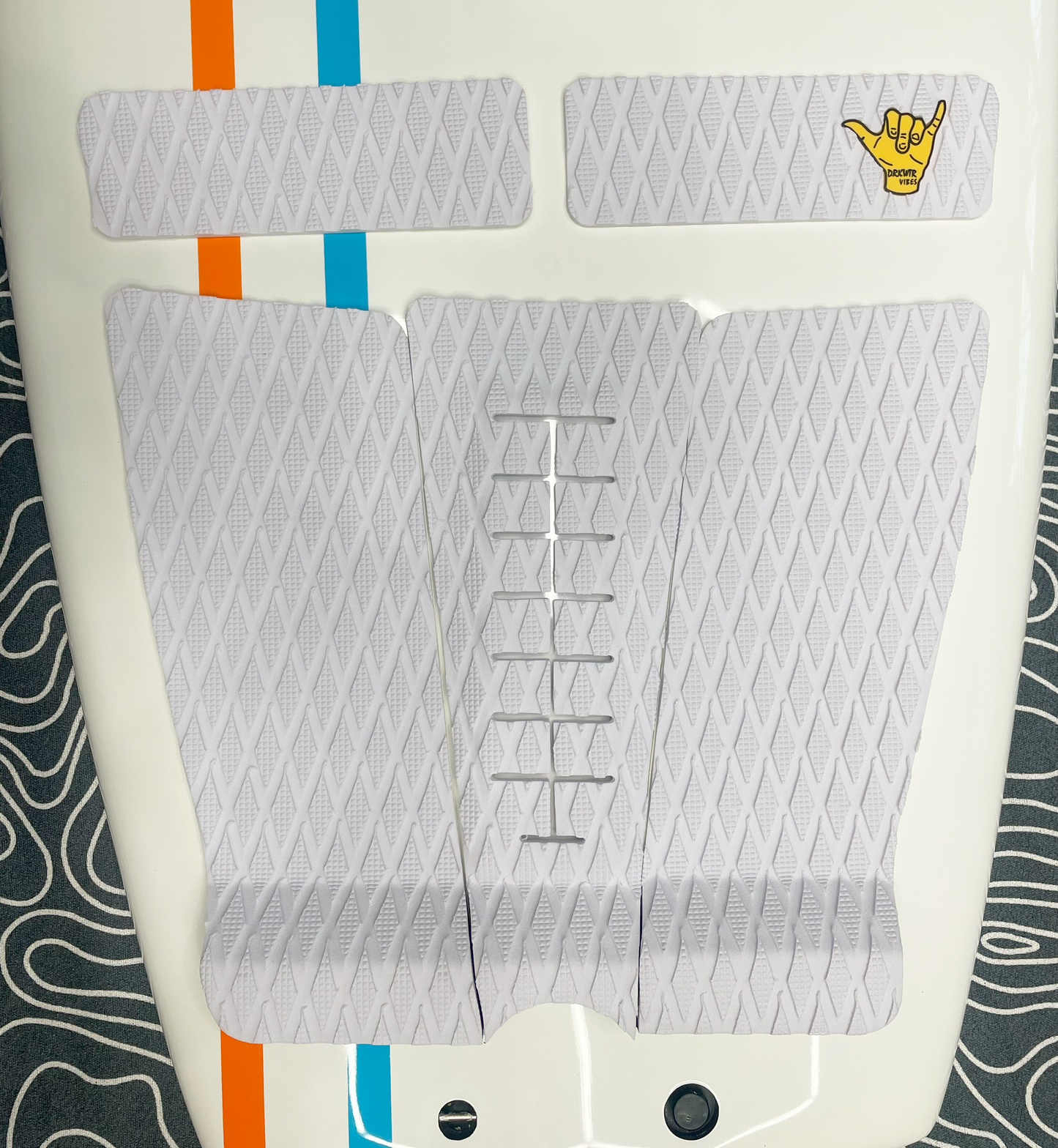 WHITE 5pc TAIL TRACTION SET
