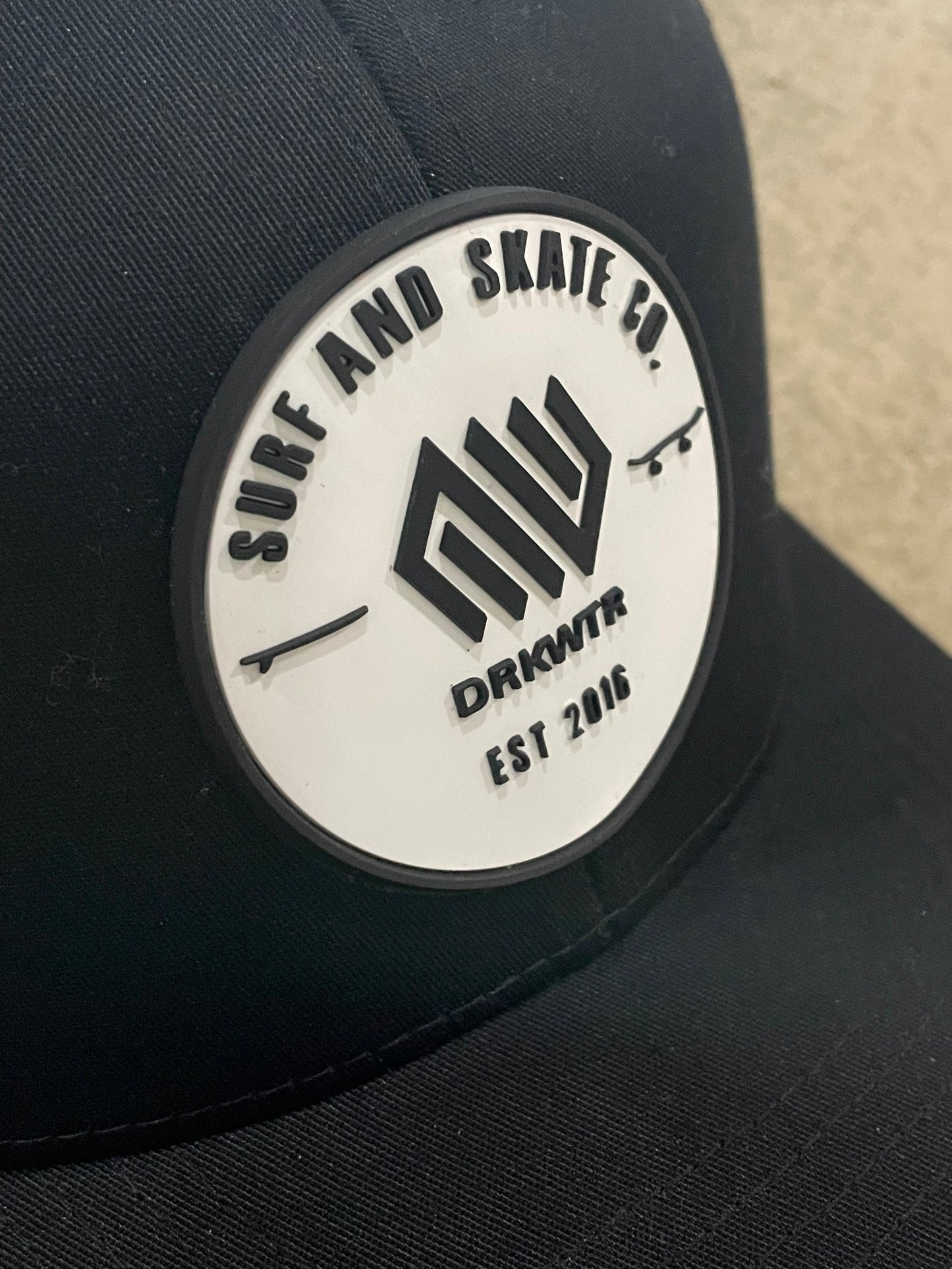 Black Drkwtr Surf and Skate Hat