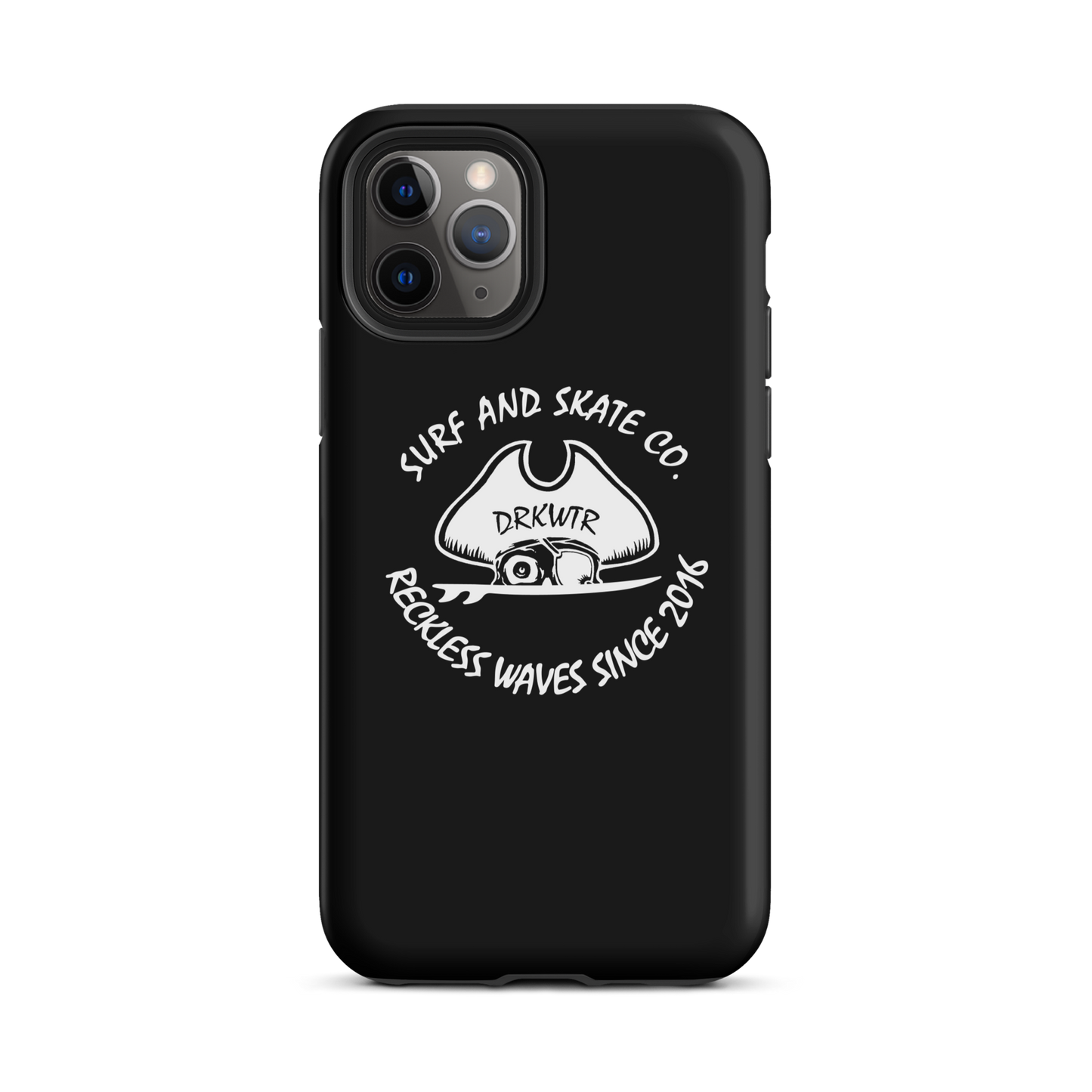Black Beard Matt Phone Case