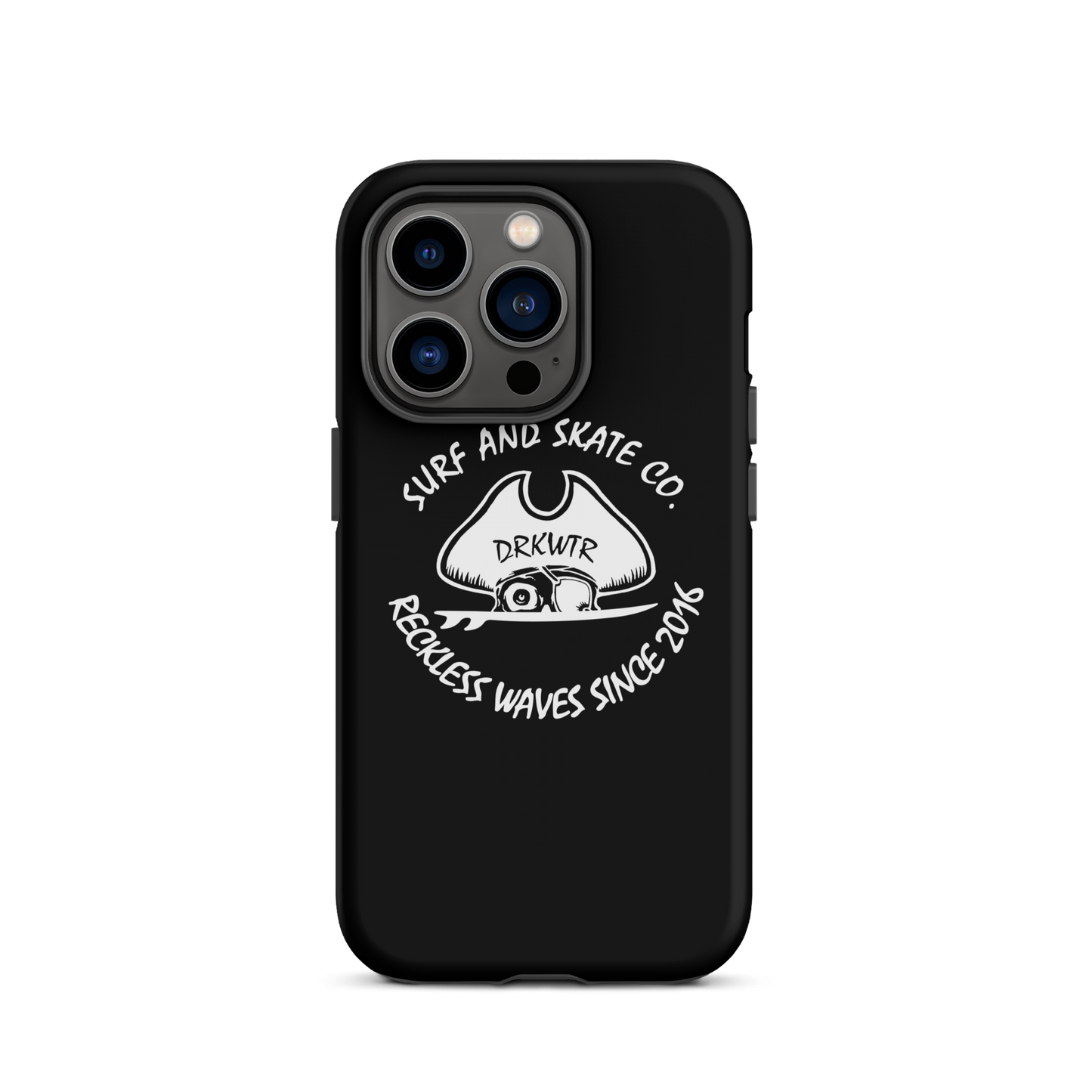 Black Beard Matt Phone Case