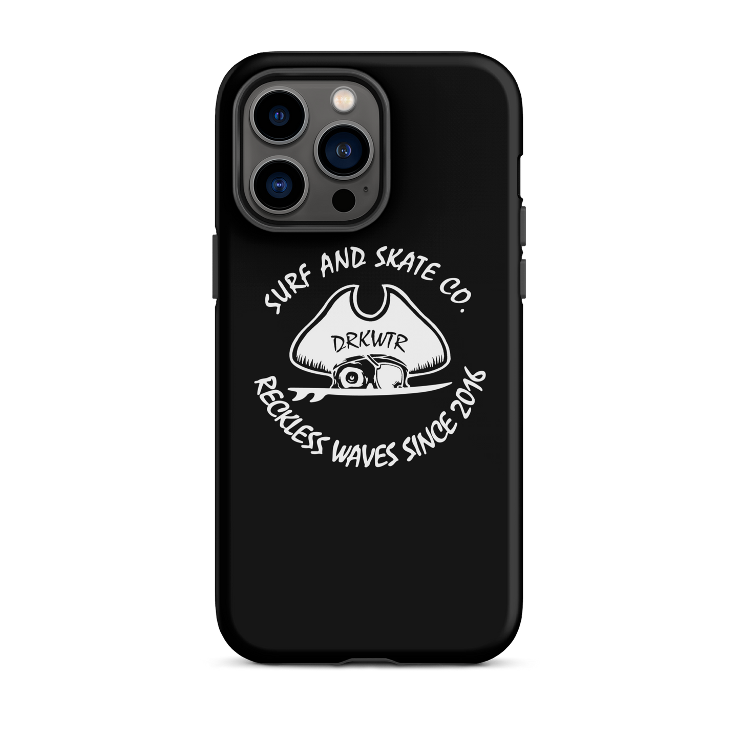 Black Beard Matt Phone Case
