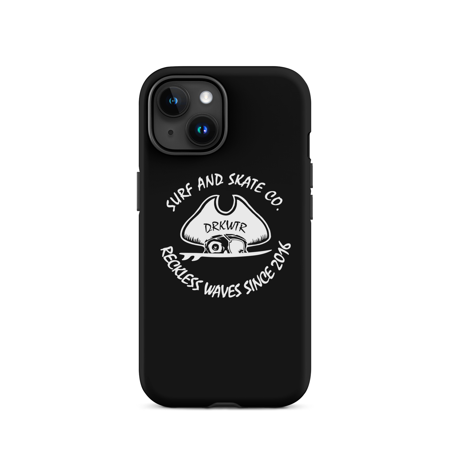 Black Beard Matt Phone Case
