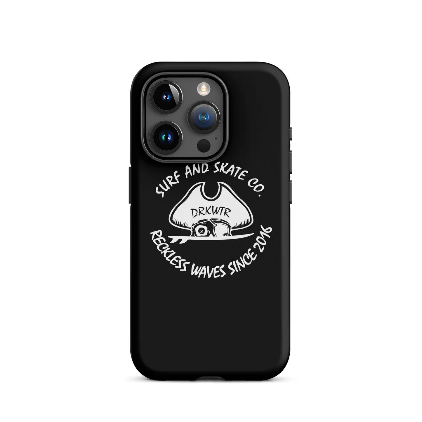 Black Beard Matt Phone Case