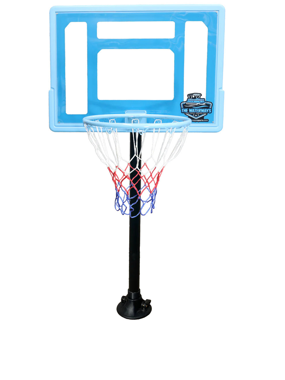 Aqua Shot Swim Deck Basketball Hoop Bundle