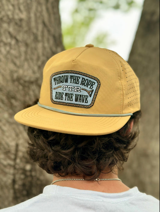 TTR Patch Hat - Water Resistant- Sand