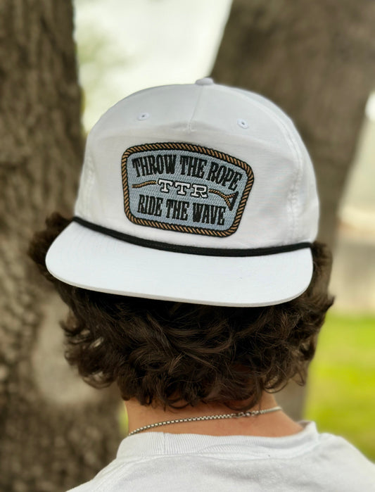 TTR Patch Hat - White