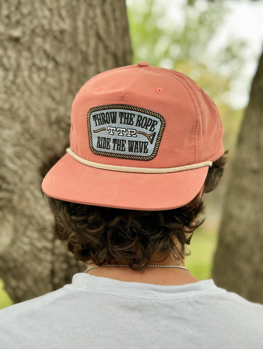 TTR Patch Hat - Salmon