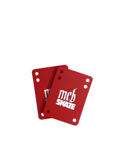 Red 1/8" Performance Shock Pads